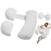 VEVOR Pregnancy Pillows for Sleeping, Adjustable Maternity Pillow for Pregnant Women