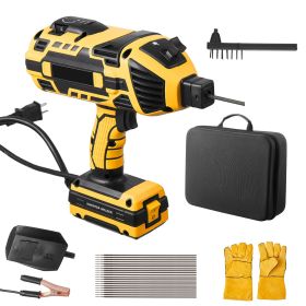 Portable Handheld Welding Machine, 20-140A Portable ARC Welder with 5-Level Current Adjustment & IGBT Inverter