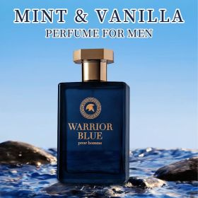 3.4 Fl Oz Men's Eau De Toilette Spray - A Aromatic Fougere Fragrance For Men- With Mint, Green Apple And Lemon - Medium Intensity Perfume