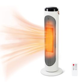 1000W Electric Space Heater with Silent Portable Adjustable Thermostat, 3 Heat Settings Convector Heater