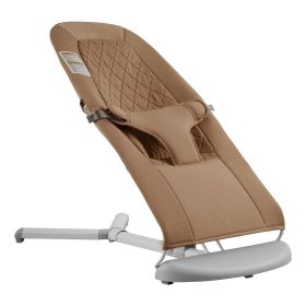 VEVOR Baby Bouncer, Folding Bouncer Seat for Babies 0-9 Months, Newborn Bouncer Chair with 2 Reclining Angles & 3-Point Harness