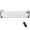40" Baseboard Heater, 1500W Electric Baseboard Space Heater with 3 Heat Settings, Remote Control, Built-in Humidifier, 12H Timer, Tip-Over Switch
