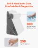 VEVOR Bed Wedge Pillow for Sleeping, 3 Pcs Adjustable Orthopedic Bed Wedge Set, with Jacquard Washable Cover & Foam Support