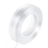 Double Sided Tape Heavy Duty, 16 ft Long Nano Mounting Tape, Strong Adhesive & Reusable, Clear Two Sided Wall Tape