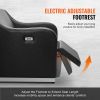 VEVOR Shampoo Backwash Chair, 661.4LBS Loading Barbershop Hair Washing Station with Electric Adjustable Footrest & Ceramic Bowl