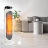 1000W Electric Space Heater with Silent Portable Adjustable Thermostat, 3 Heat Settings Convector Heater