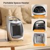 Kismile  Electric Space Heater Portable Ceramic Heater Fan  Office