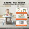 VEVOR Baby Activity Center, Interactive Play Center, 360° Rotating Seat & Adjustable Height