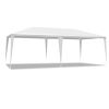 3*6m Non-Cloth PE Cloth Plastic Sprayed Iron Pipe Outdoor Party Tent White