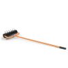 17-inch Lawn Aerator, Rolling Aerator Lawn Tool, Heavy Duty Lawn Aerator Tool, Grass Aerator & Garden Tools for Aeration & Soil Health, Orange & Black