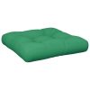 Pallet Cushion Green 22.8"x22.8"x3.9" Fabric