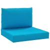 Pallet Cushion Light blue Oxford fabric (100% polyester)