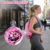 14Pcs Pilates Ring Set with Resistance Bands Yoga Ball Non-Slip Socks, All-in-One Home Gym Equipment for Core Arm Back Training, Portable for Travel