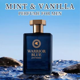 3.4 Fl Oz Men's Eau De Toilette Spray - A Aromatic Fougere Fragrance For Men- With Mint, Green Apple And Lemon - Medium Intensity Perfume