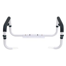 VEVOR Toilet Safety Rail, 300LBS Capacity Toilet Seat Frame, Adjustable Width Fit Most Toilets, Easy Installation
