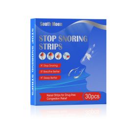 South Moon Relieves Nasal Obstruction Nasal Dilation Discomfort Relieves Sleep Disorders Snoring Nose Ventilation Patch (Option: 1pc)