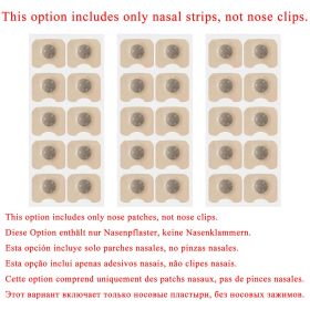 Skin Safe Nasal Strips,Intake Breathing Nasal Strip Starter Kit,Boost Oxygen,Reduce Snoring,Magnetic Nose Strips (Color: Only patch-15)