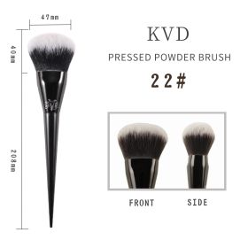 Kat Von D Makeup Brush Foundation Blush Highlight Concealer Powder Sculpting Eyeshadow Brush KVD Brand Makeup Brushes (Handle Color: 22)