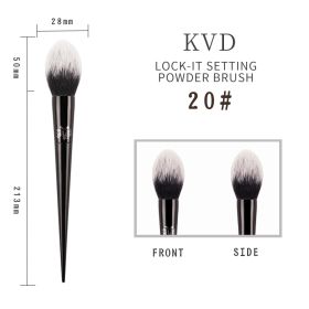 Kat Von D Makeup Brush Foundation Blush Highlight Concealer Powder Sculpting Eyeshadow Brush KVD Brand Makeup Brushes (Handle Color: 20)