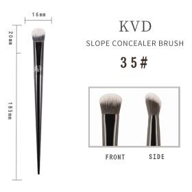 Kat Von D Makeup Brush Foundation Blush Highlight Concealer Powder Sculpting Eyeshadow Brush KVD Brand Makeup Brushes (Handle Color: 35)