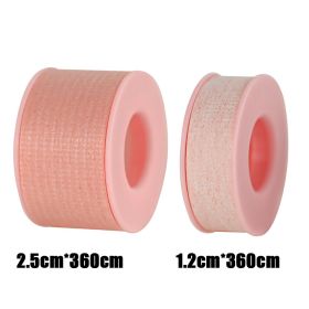 2/4PCS Micropore Eyelash Tape Lashes Lifting Tapes Under Eyes Breathable Easy To Tear Medical Tapes Eyelash Extension Supplies (Color: Pink big-small)