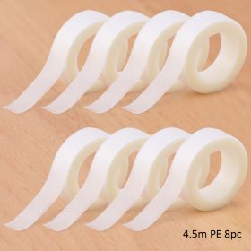 2/4PCS Micropore Eyelash Tape Lashes Lifting Tapes Under Eyes Breathable Easy To Tear Medical Tapes Eyelash Extension Supplies (Color: 4.5m PE 8pc)