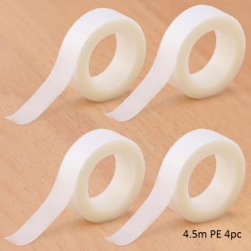 2/4PCS Micropore Eyelash Tape Lashes Lifting Tapes Under Eyes Breathable Easy To Tear Medical Tapes Eyelash Extension Supplies (Color: 4.5m PE 4pc)