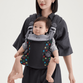 PSSWT03  Ergonomic Backpack Carrier for Newborns, Infant Carrier with Waist Bench/Buttock Seat/Buttock Support. Multifunctional Kangaroo Carrier (PSSWT03: PSSSG02)