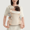 PSSWT03  Ergonomic Backpack Carrier for Newborns, Infant Carrier with Waist Bench/Buttock Seat/Buttock Support. Multifunctional Kangaroo Carrier
