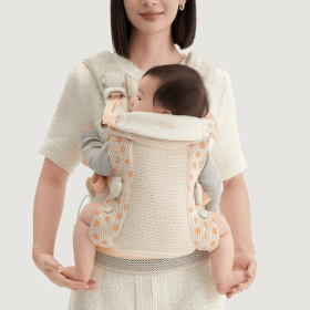 PSSWT03  Ergonomic Backpack Carrier for Newborns, Infant Carrier with Waist Bench/Buttock Seat/Buttock Support. Multifunctional Kangaroo Carrier (PSSWT03: PSSWT03)