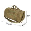 Tactical Gym Duffel Bag for Men Women 20Ã—12Ã—11 with Separate Shoe Compartment Built for sports, travel, camping, and hunting