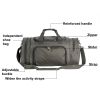 Tactical Gym Duffel Bag for Men Women 20Ã—12Ã—11 with Separate Shoe Compartment Built for sports, travel, camping, and hunting