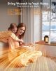 Electric Space Heater - 1200W Energy-Efficient Heater for Indoor Use. This two-speed portable heater fan is perfect for offices