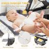 4 in 1 Portable Pack and Play Baby Nursery Center with Bassinet