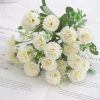 2 pcs Artificial Flowers; Fake Hydrangeas; Wedding Routes Silk Flowers Vase For Home Furnishings Hotel Decorations Valentine's Day Gifts Mother's Day