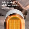 Electric Space Heater - 1200W Energy-Efficient Heater for Indoor Use. This two-speed portable heater fan is perfect for offices